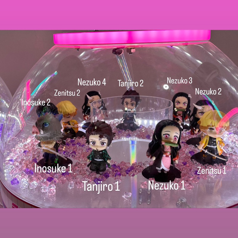 Demon Slayer Gashapon import | Gachapon demon salyer tanjiro nezuko baru limited | Boneka Demon Slay