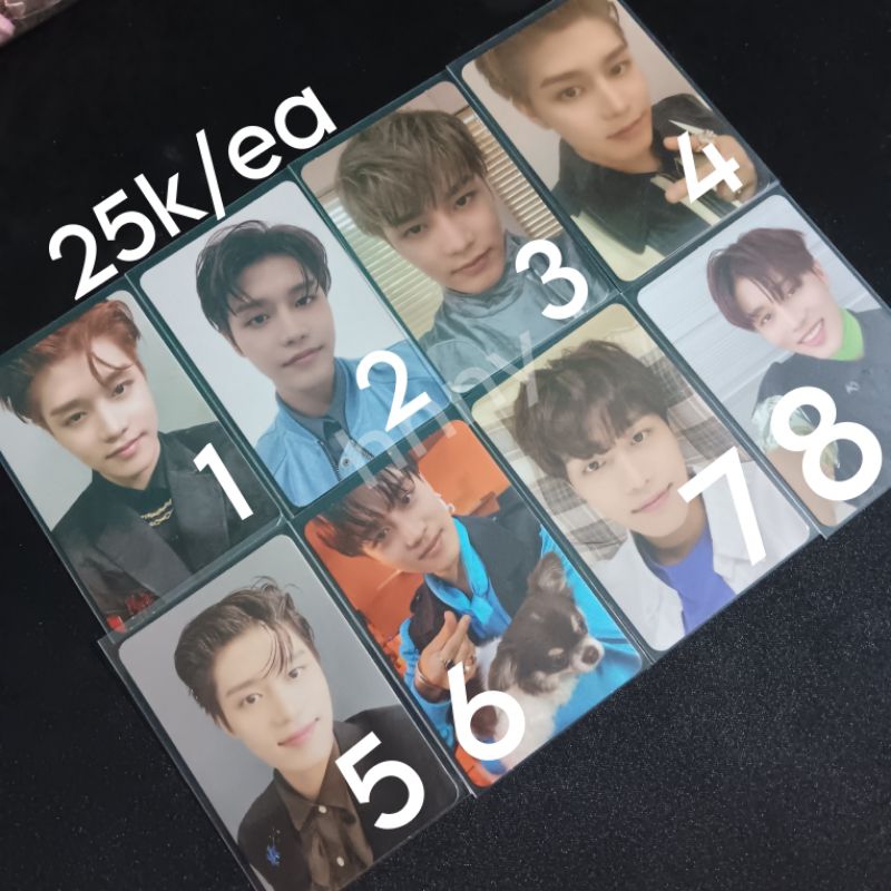 photocard album moon taeil nct 127
