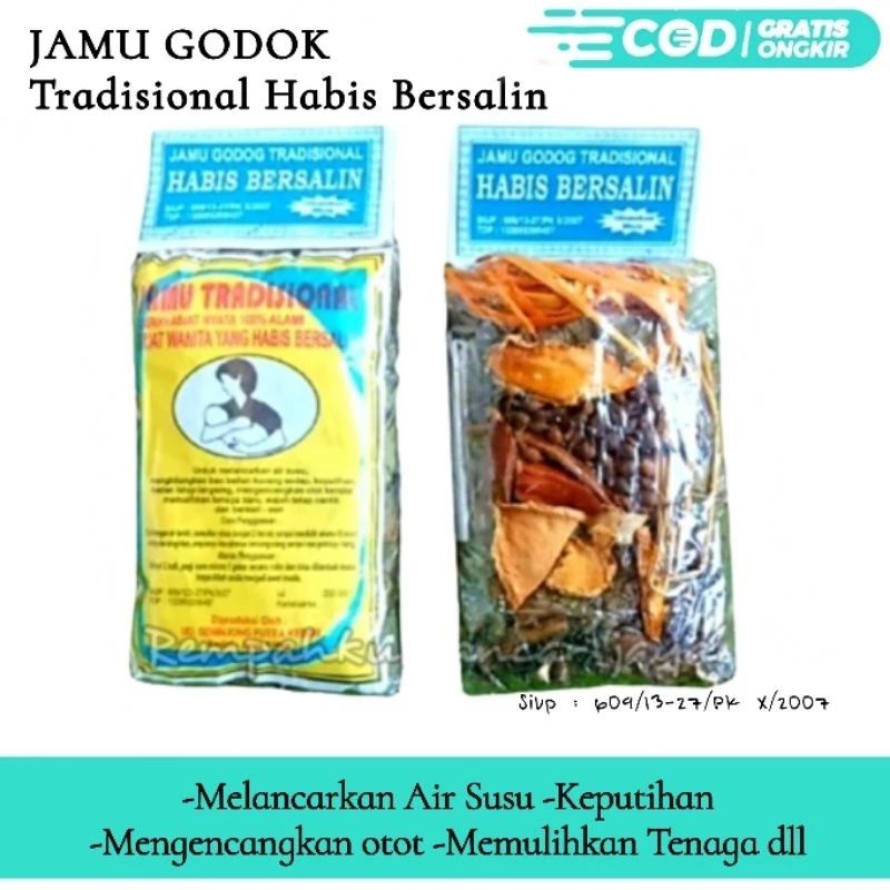 

jamu godog tradisional habis bersalin