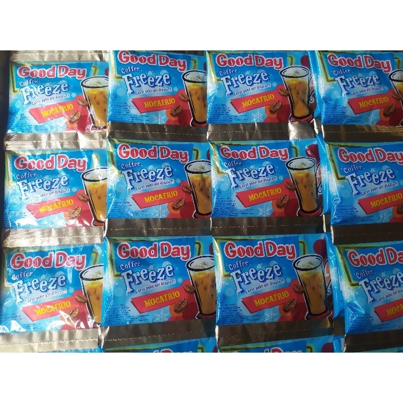 

Good Day Freeze Mocafrio Renceng isi 10 sachet