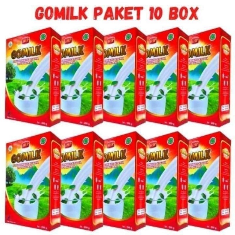 

Gomilk Paket Reseller 10 Kotak Bisa Mix Rasa