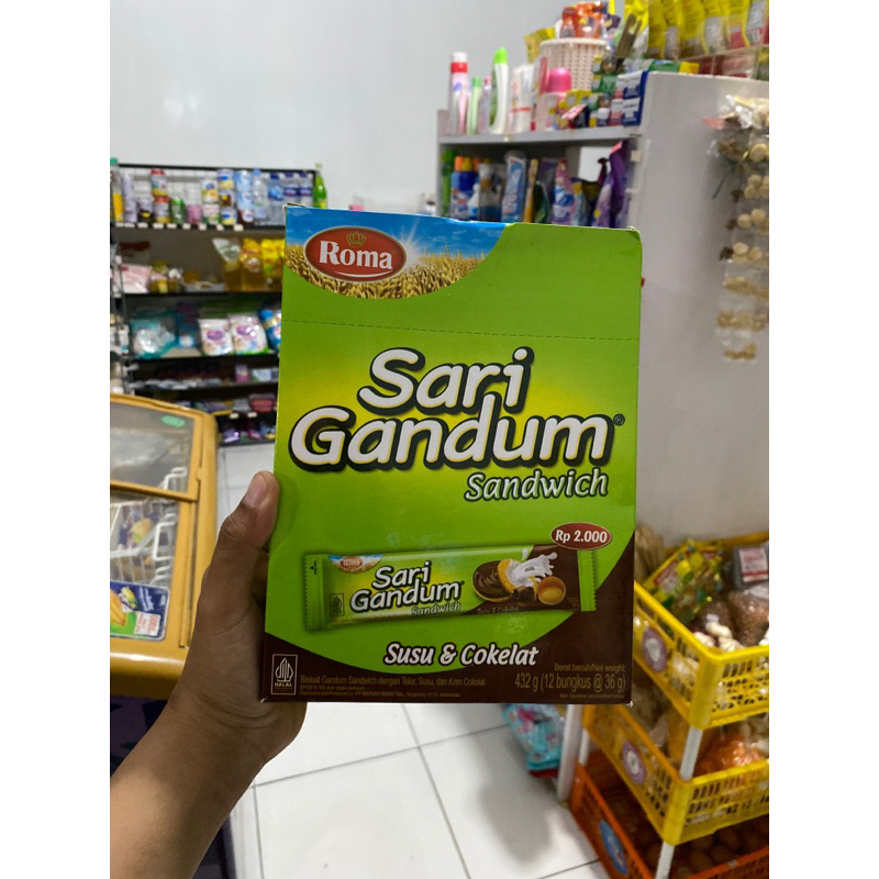 

Sarigandum Box Isi 12 @ 36 g