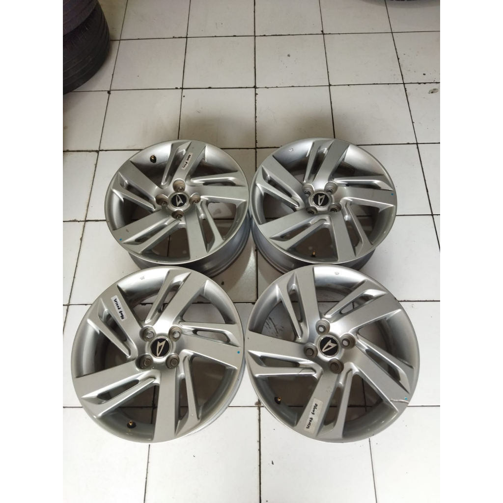 velg mobil bekas oem rocky ring 16 pcd 4x100 lebar 6 et 40
