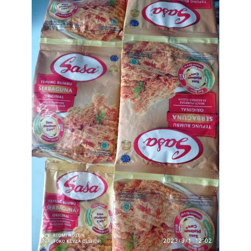 

Tepung Sasa Serbaguna 75gr isi 10 saset