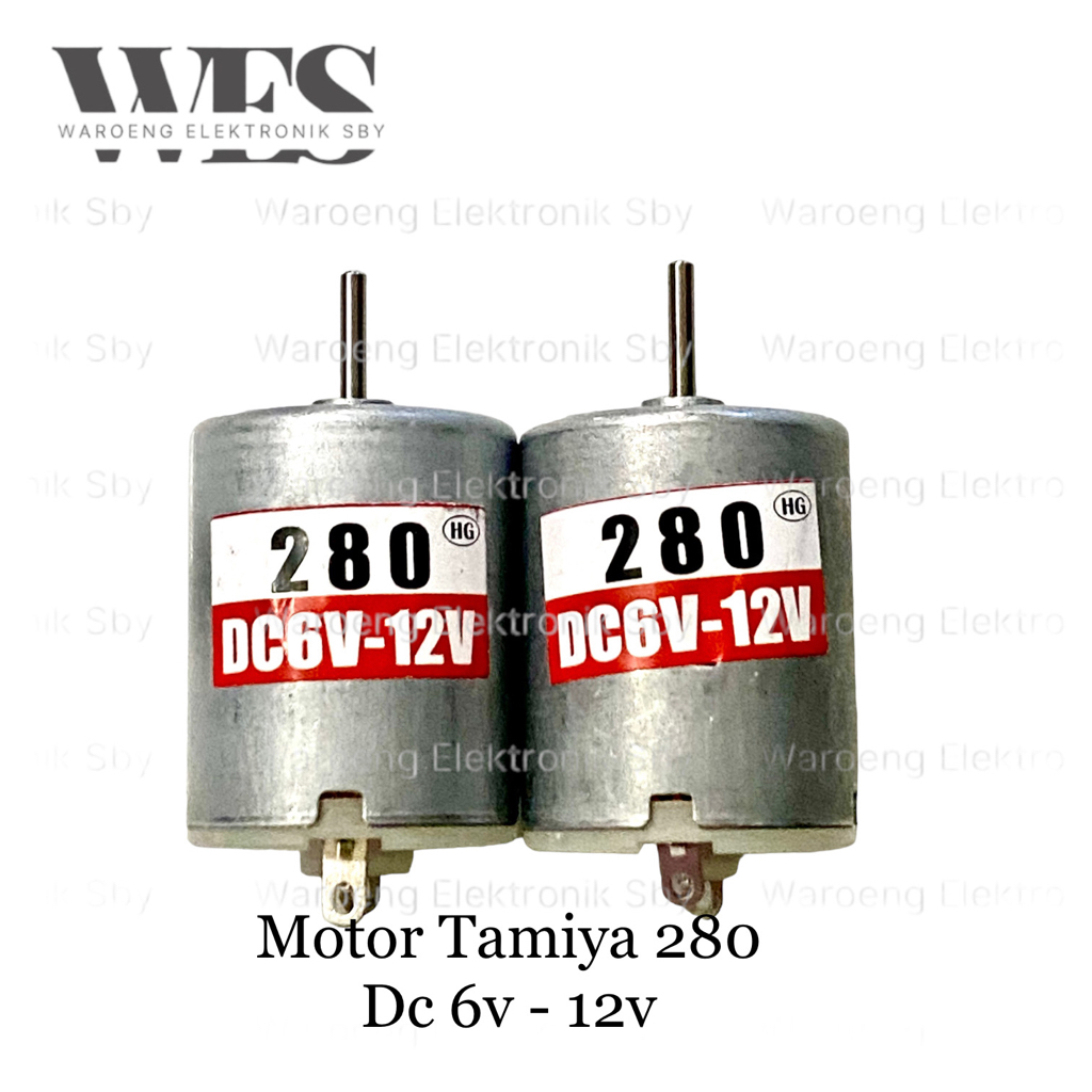 DINAMO DC 12V MOTOR TAMIYA TIPE 280 DC 12V