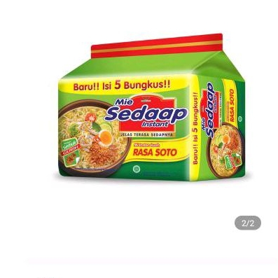

SEDAAP SOTO PACK ISI 5
