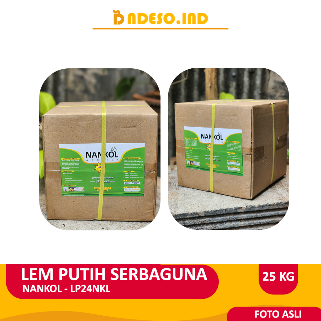 

Baru Lem Putih Serbaguna Nankol - 25Kg - Instan