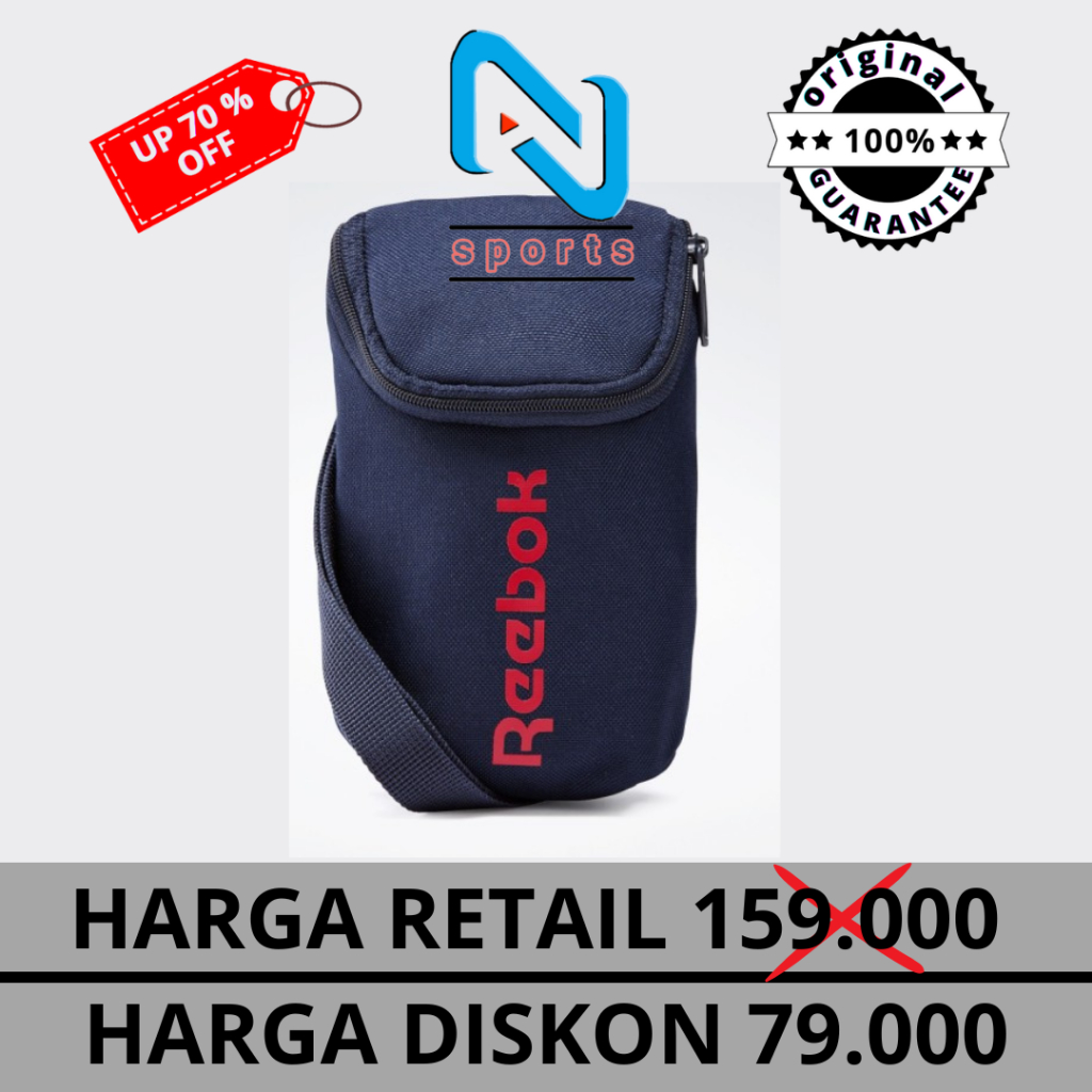 Tas Slempang Reebok Act Core LL City Bag Original 100%