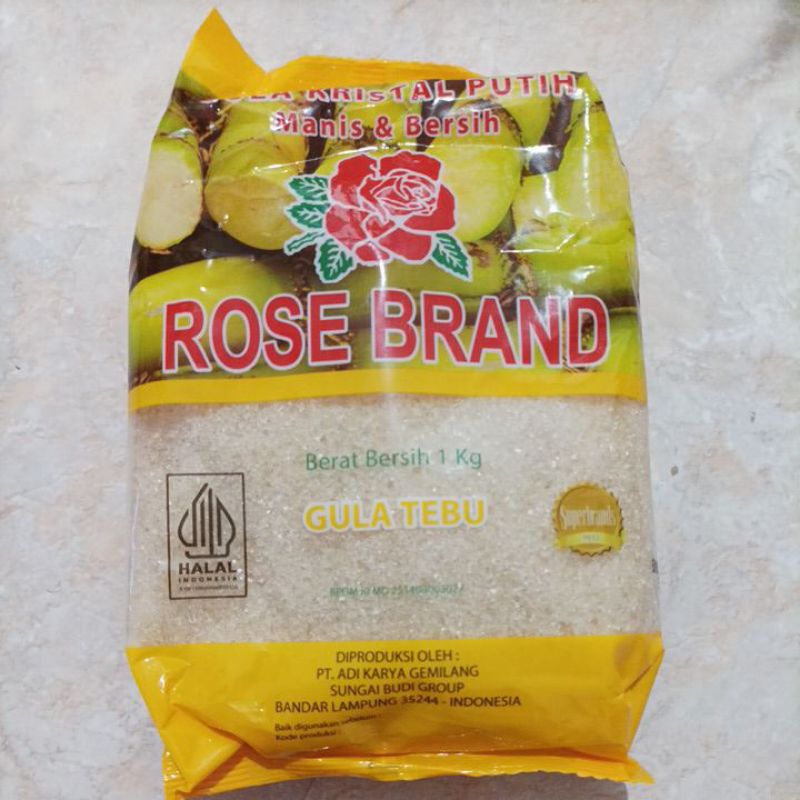 

Gula Pasir Rose Brand Kuning 1 Kg