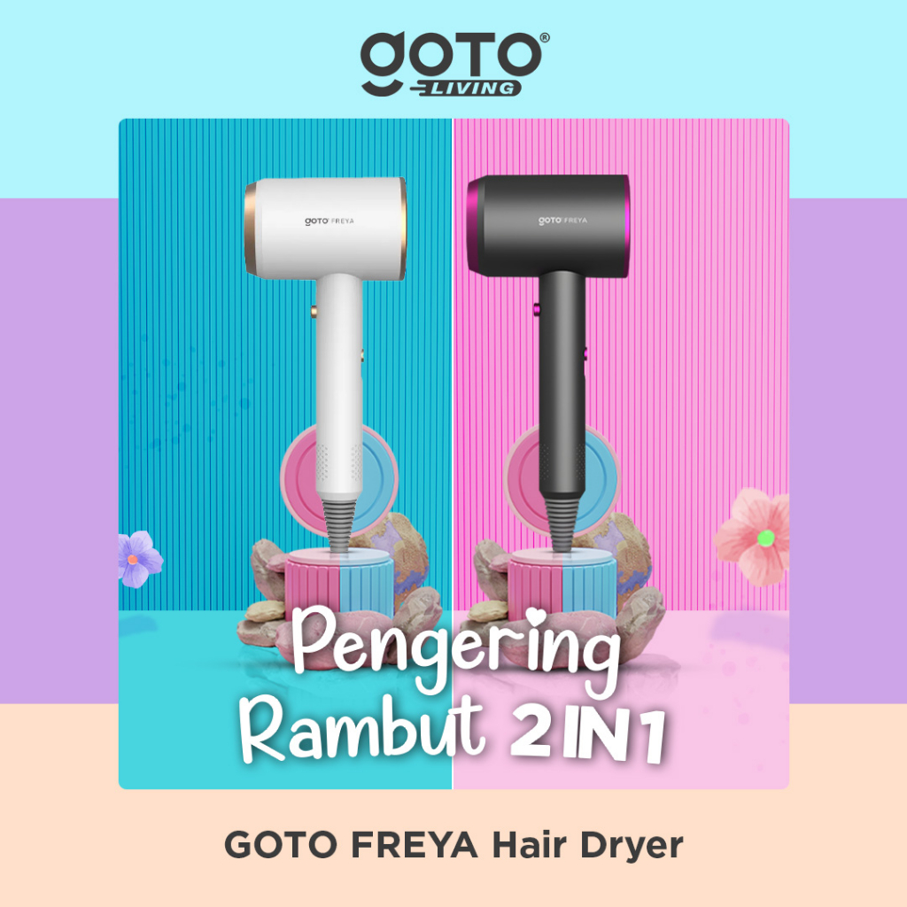 Goto Freya Hair Dryer Alat Pengering Rambut Hairdryer Portable