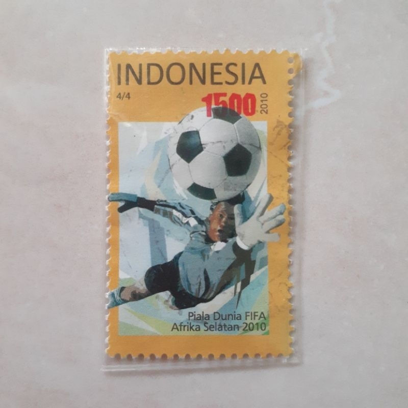 

Perangko Indonesia Piala Dunia Afrika Selatan 4/4 Tahun 2010