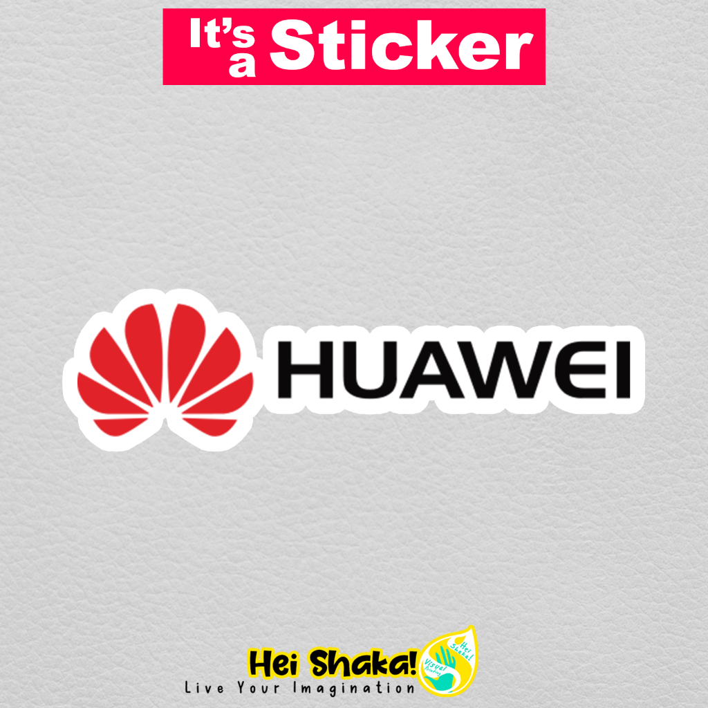 

Stiker Huawei Logo Sticker Bahan Vinyl Anti Air