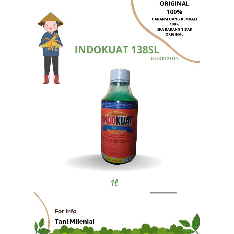 INDOKUAT 138SL 1L HERBISIDA