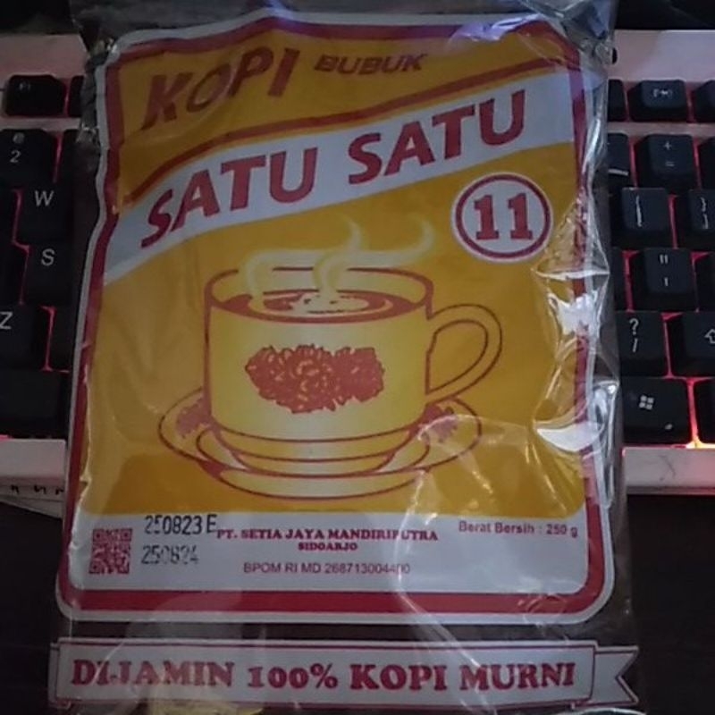 

kopi satu satu bubuk 250 gr kopi bubuk satu satu