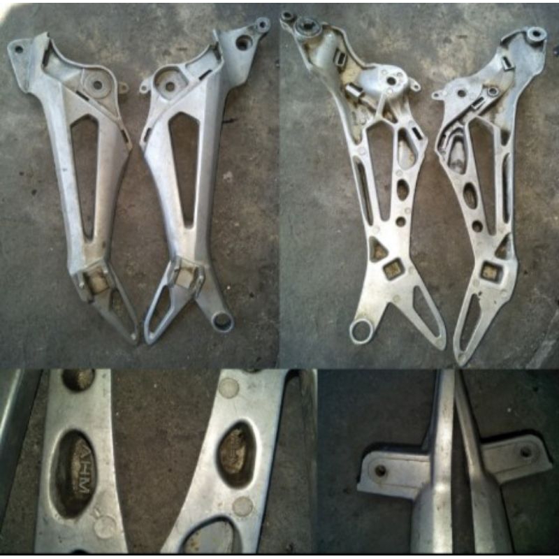 Footstep Postep Belakang Kanan Kiri Honda Supra X125 Revo Lama original