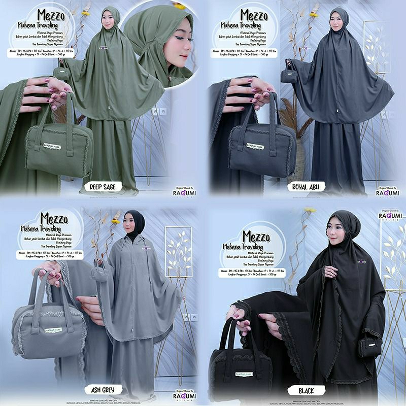 (31/08) Raqumi ORI Mezzo Mukena Traveling