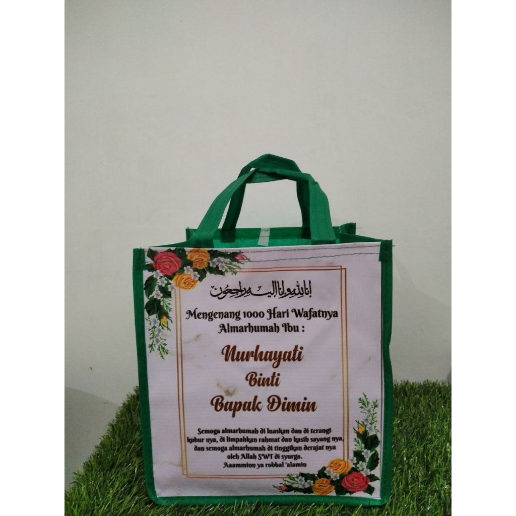 

Tas Aqiqah Tas Tasyakuran Uk 22 x 20 x 25 Tas Haul Tas berkat Tas Hajatan Goodie bag Wedding