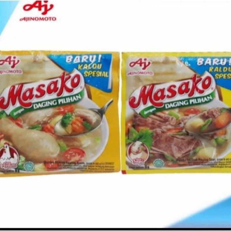 

masako 8gr sapi ayam