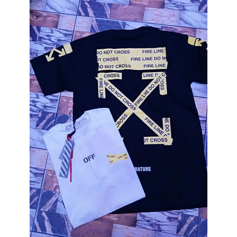Kaos Off White import premium