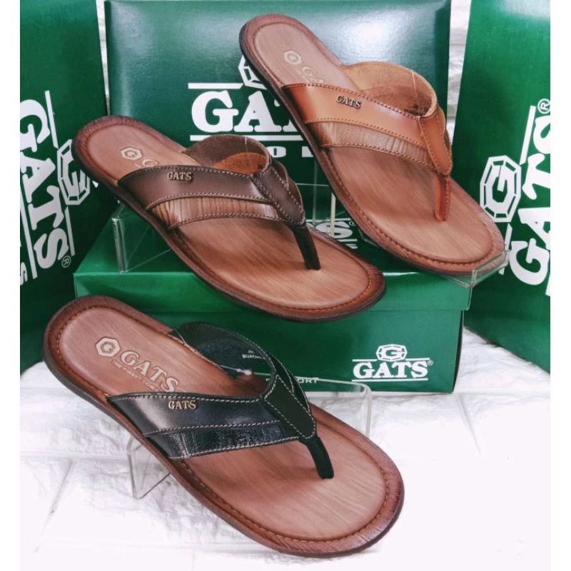 sandal jepit kulit Gats JK 701 sandal gats original