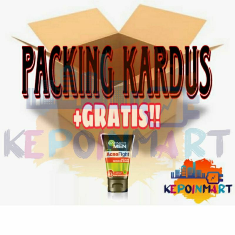 

KARDUS PACKING GRATIS GARNIERMEN ACNOFIGHT 100ML UKURAN BESAR