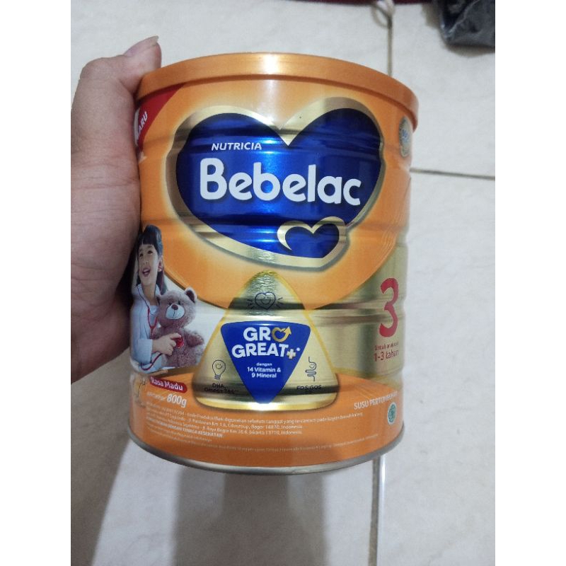 Bebelac Susu Bayi 1-3 tahun rasa Madu