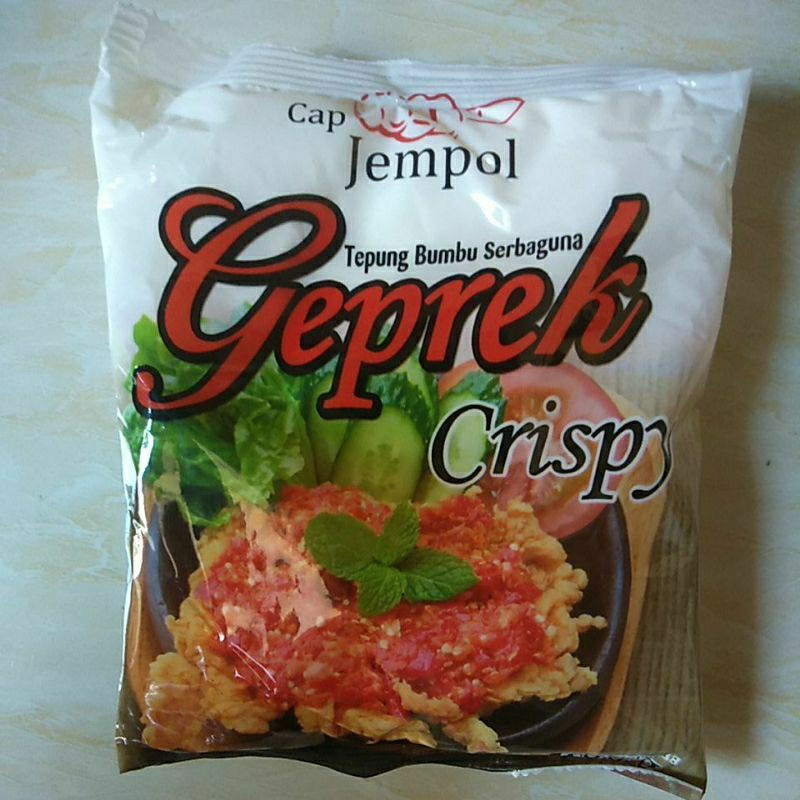 

Geprek 150gr cap jempol isi 2sachet