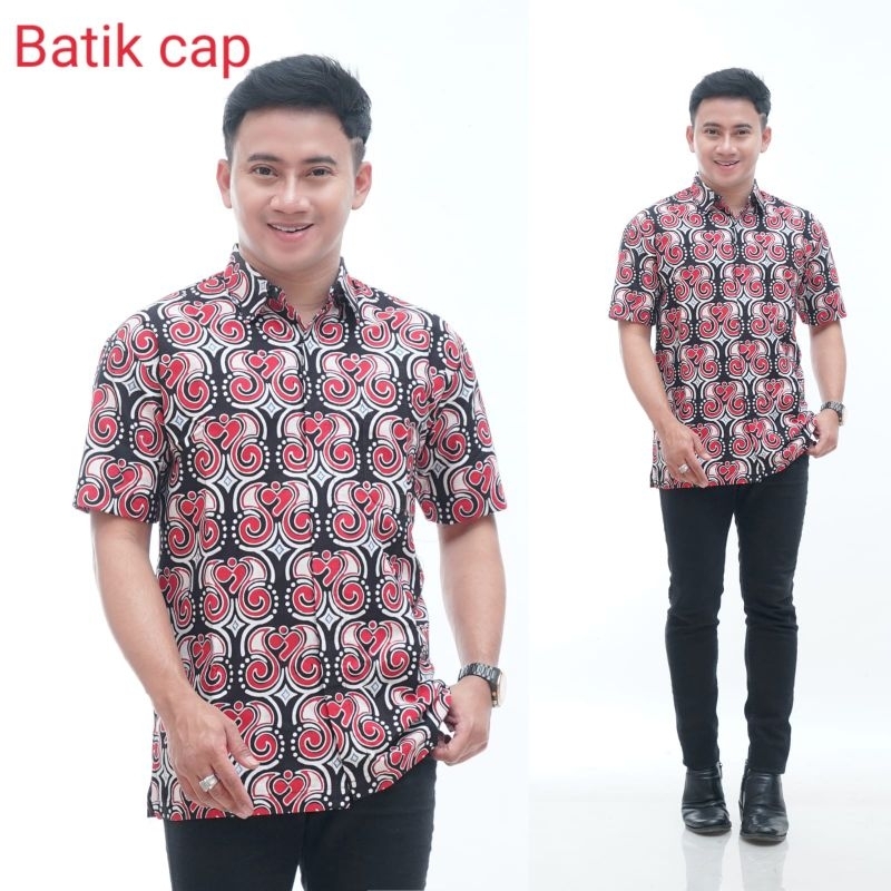 Baju batik motif Harganas 2023 seragam kantor BKKBN |Batik Cap|