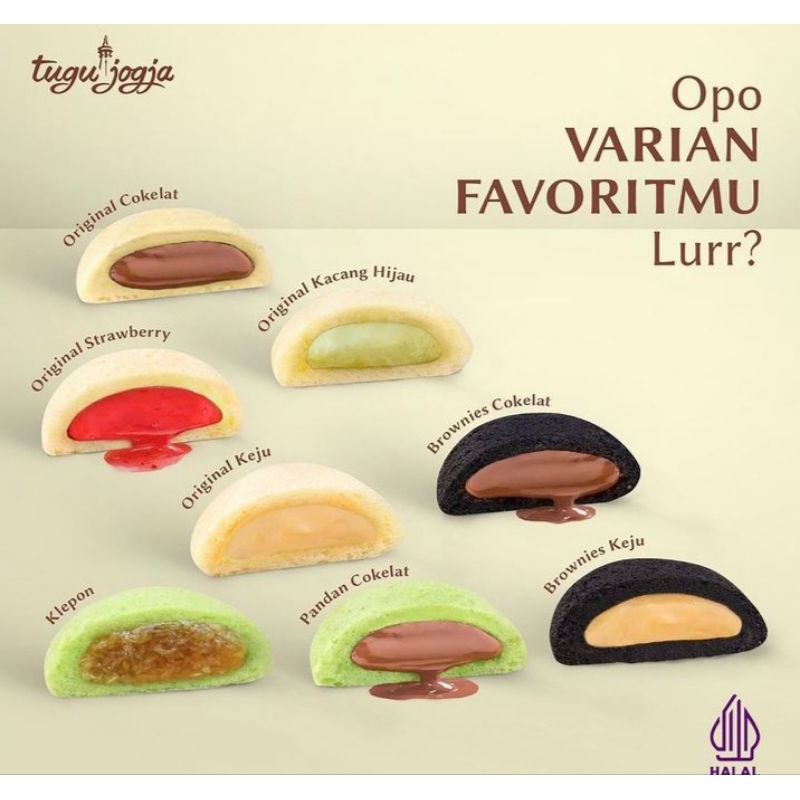 

Bakpia Kukus Brownies Tugu Jogja