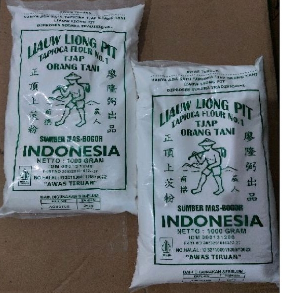 

Sagu Tani Liauw liong Pit tapioca 1kg