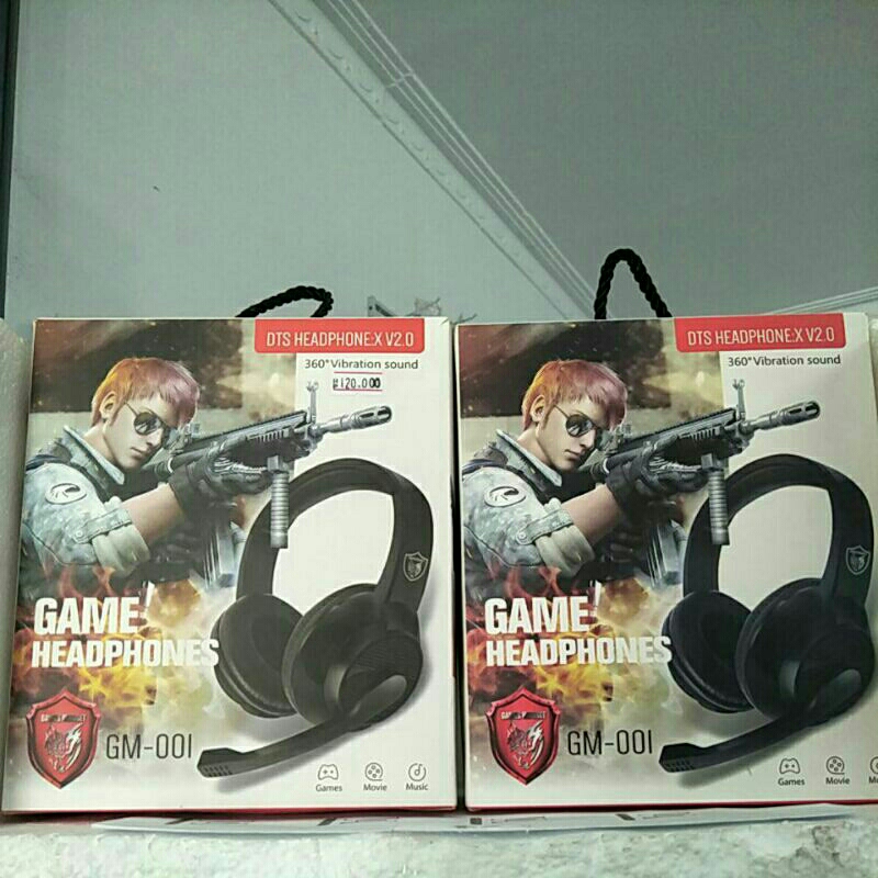 GAME HEADPHONES /GAME HEADSET GM-001