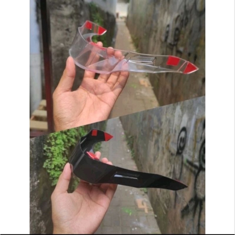 SPOILER 3D - 2D ALV ULTRON  HITAM - CLEAR