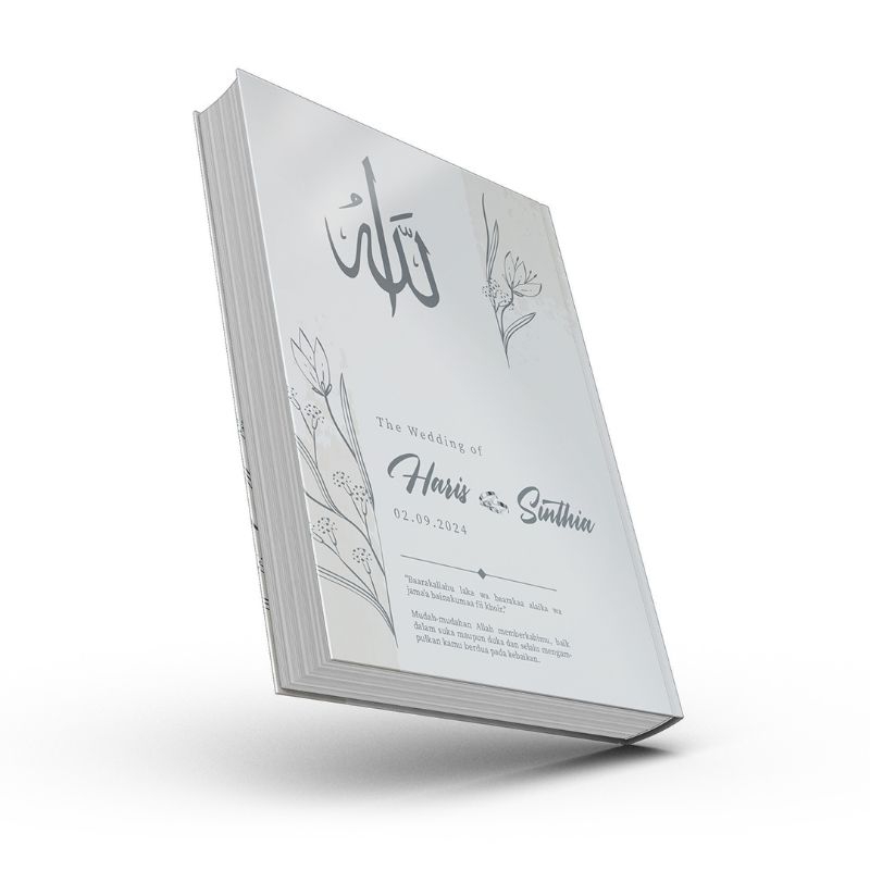 

Trust God - Al-Qur'an Custom nama & quote - Felicity Grey A5