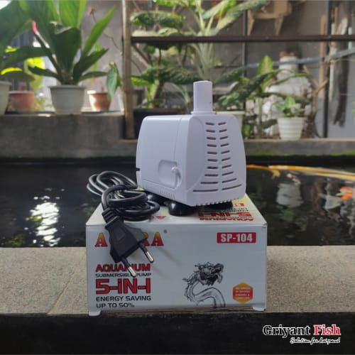 Pompa Air 2500lph Pompa Celup Sirkulasi Kolam Koi Hidroponik