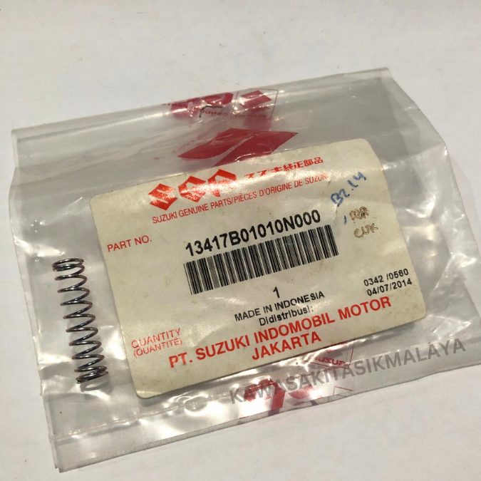Spring Karburator Suzuki Satria,Shogun,Smash,Axelo no part 13417B01010N000