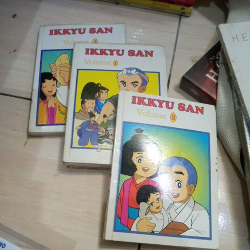buku komik anak ikkyu san  bekas original