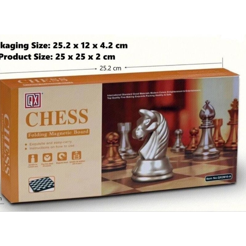 Mainan catur bidak emas dan perak