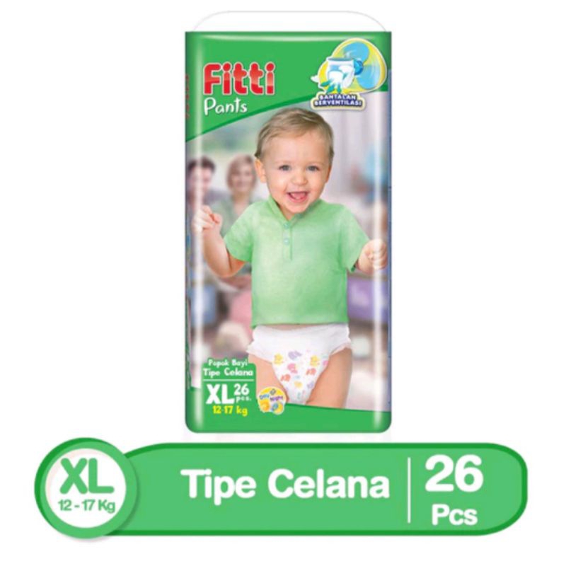 pampers fitti xl26 murah stok trakhir