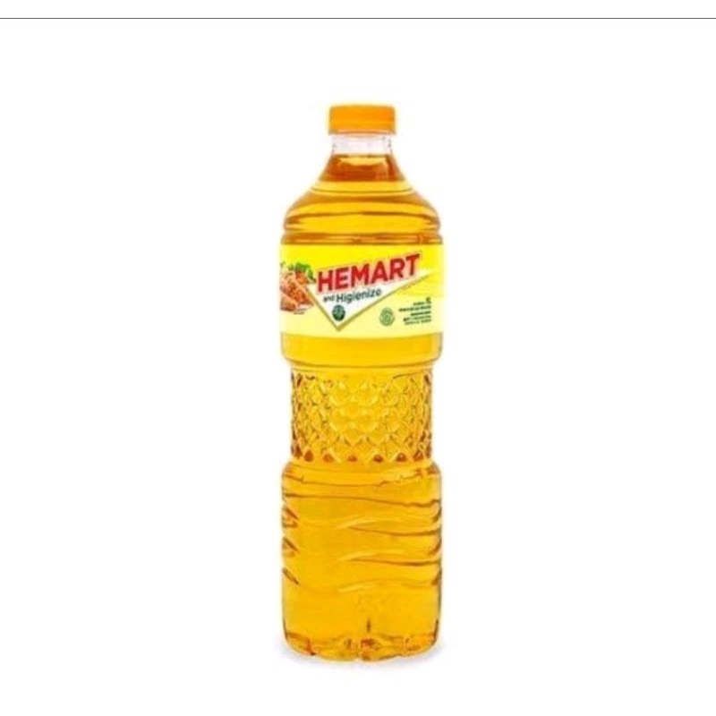 

Minyak Goreng Hemart 1 liter murah.botol hemat