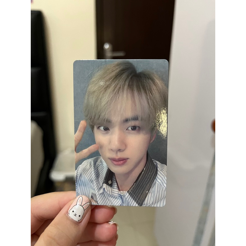 PC PHOTOCARD BTS OFFICIAL SEOKJIN JIN RARE LIGHTS