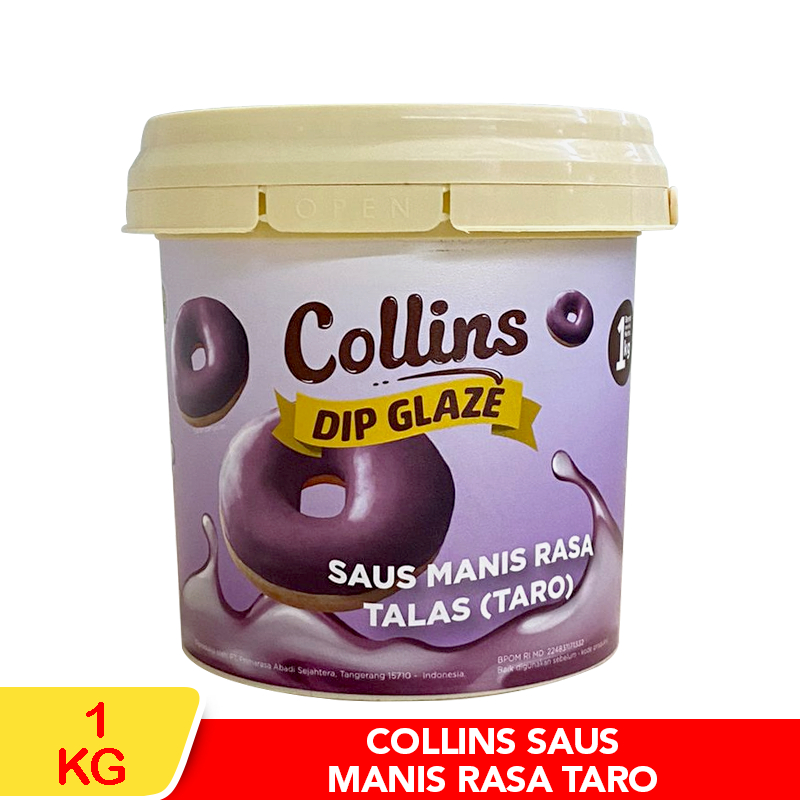 

Collins Dip Glaze 1 Kg Rasa Taro