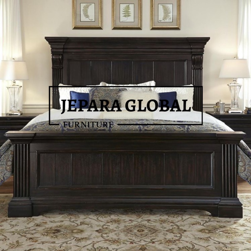 Dipan Tempat Tidur klasik jati Termurah (dipan jati ukir,dipan jati modern,ranjang jati )
