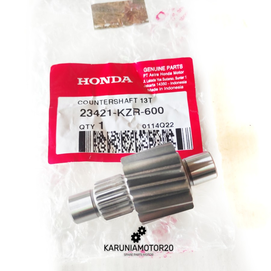 Gigi Rasio 13T Vario 125/Vario 150/PCX CBU Original AHM 23421-KZR-600