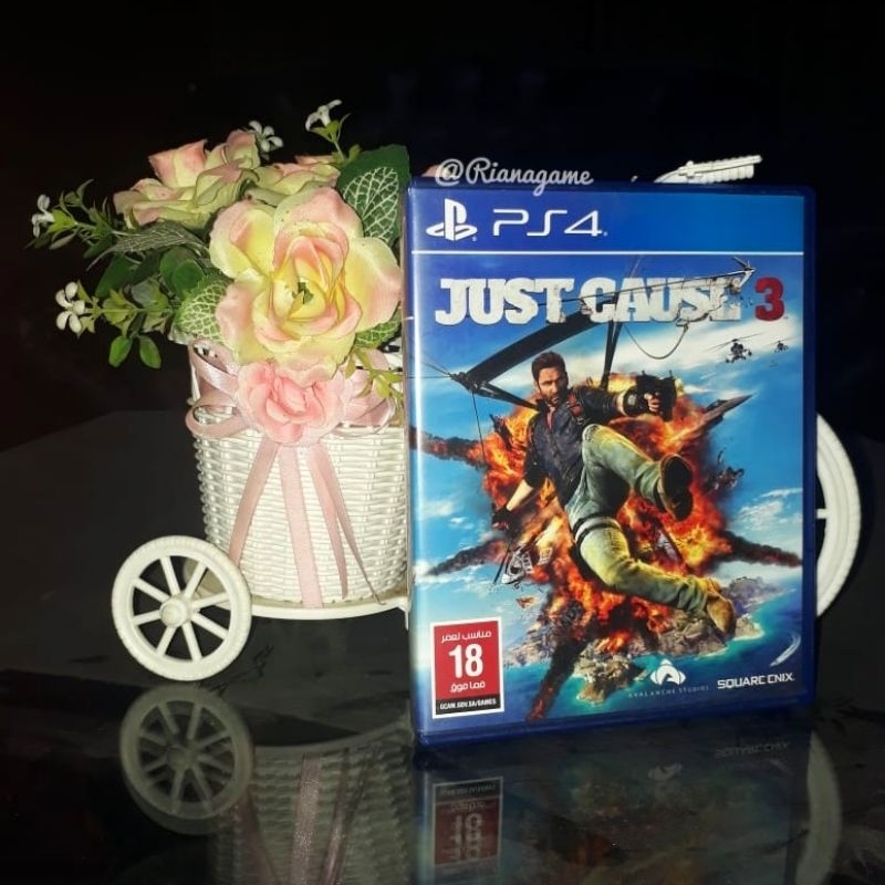 BD Kaset PS4 PS5 Just Cause 3 Game CD PS 4 5 Original Playstation Bekas Second Mulus