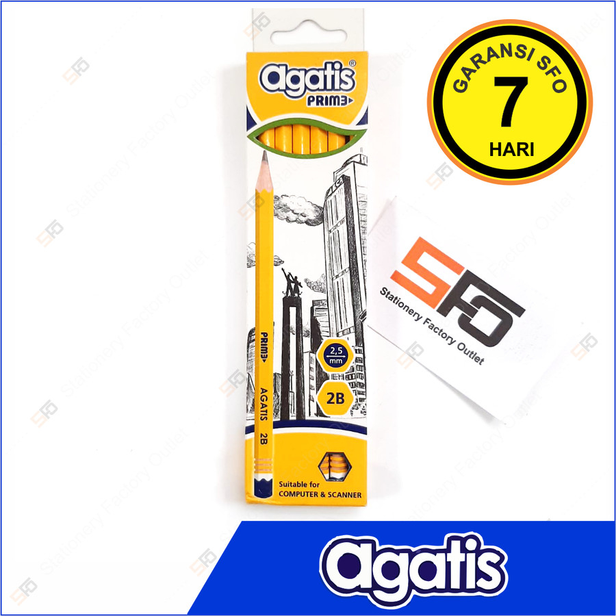 

Pensil Agatis Prime isi 12 - SFO Semarang Official