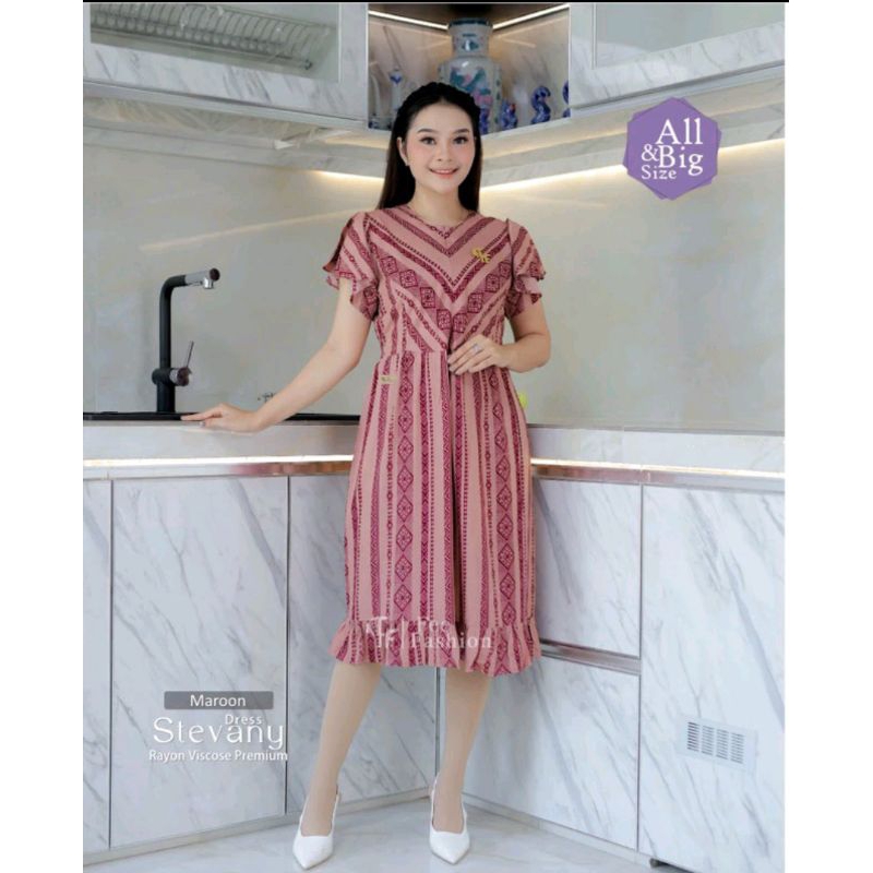 home dress stevani fee fashion/daster branded berkualitas