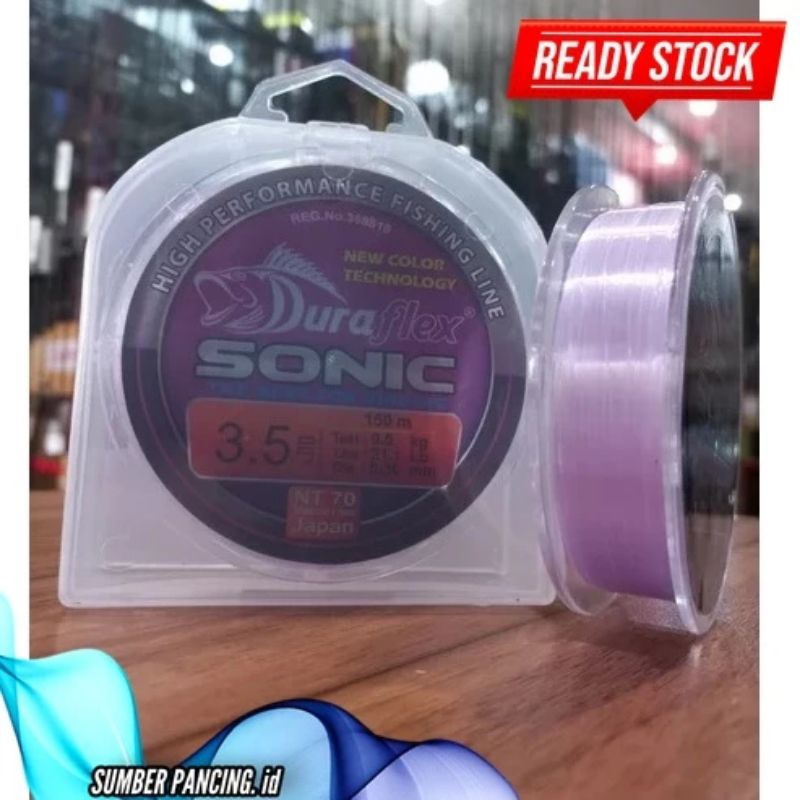 Senar duraflex sonic 150 Meter - Senar pancing Duraflex