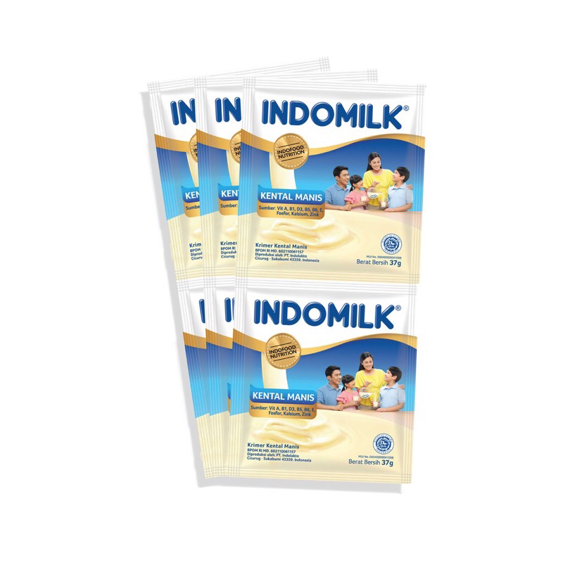 

Indomilk Kental Manis Plain 37 gr X 6 Pcs