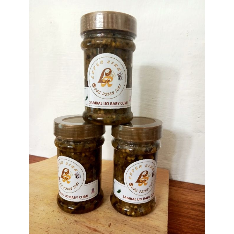 

Dapur LIRA Sambal Ijo Baby Cumi