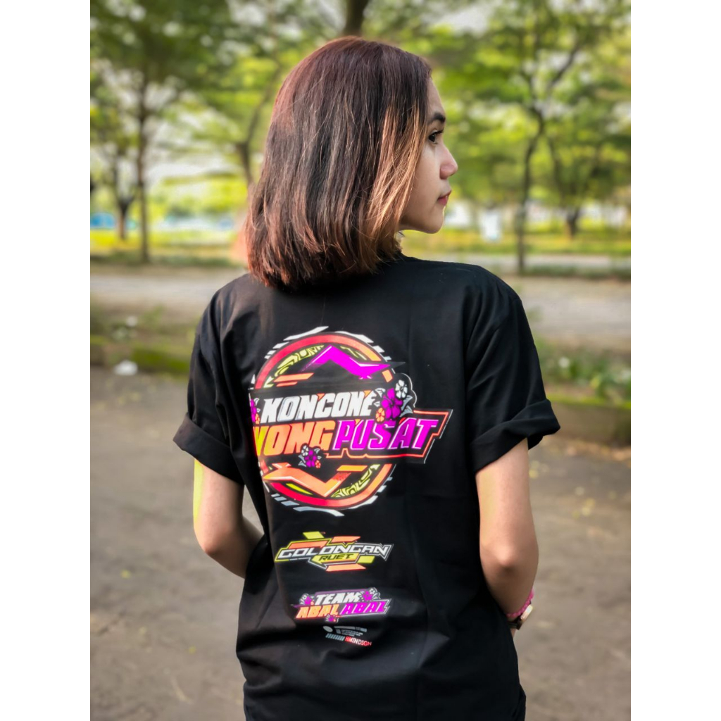 Kaos koncone wong pusat /Team Abal Abal / Golongan Ruwet / kaos kata kata / kaos jawa